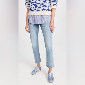 MOTHER Hiker Hover High-Waisted Jeans, size 30